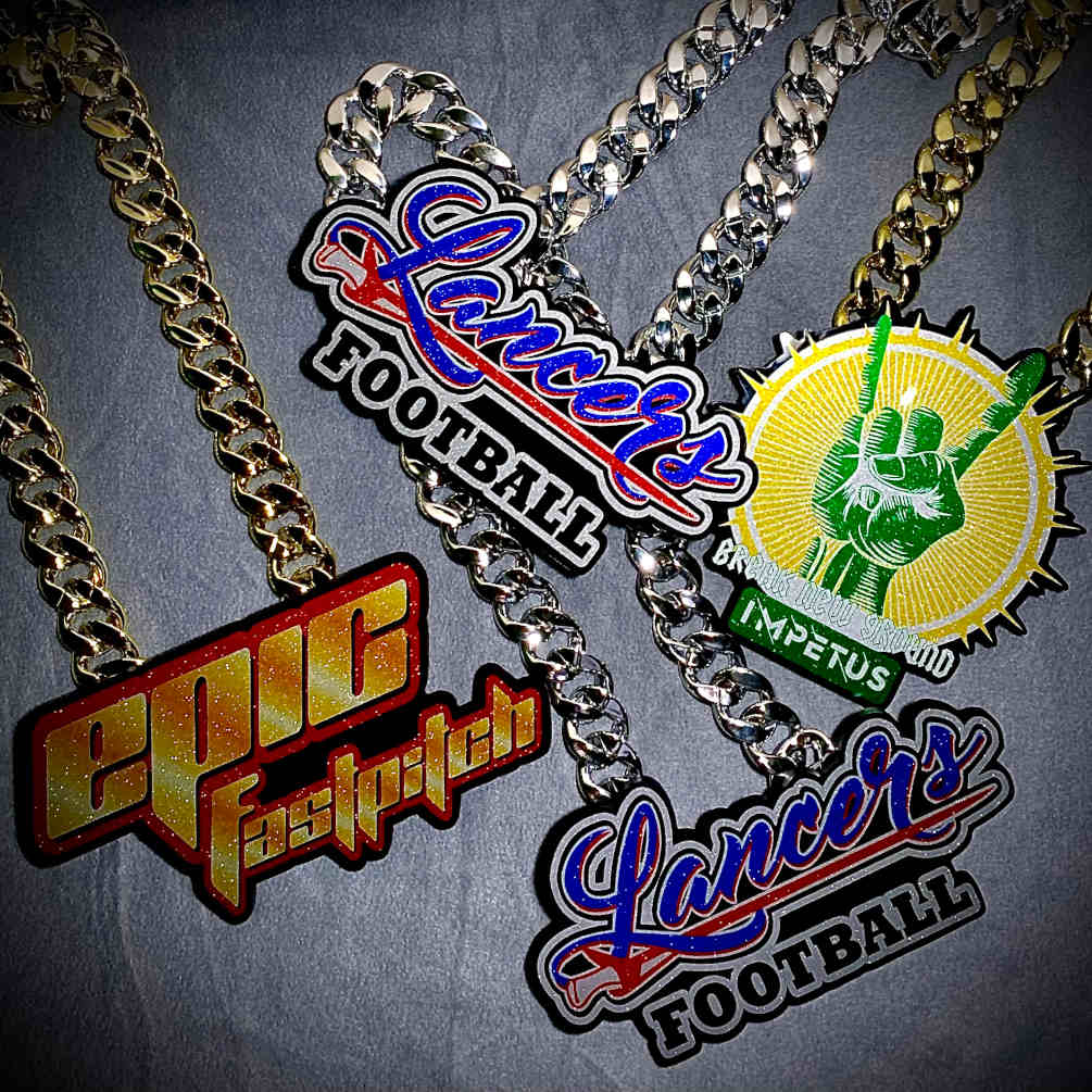 Custom Ben Chain Custom Turnover Pendant & Chain | Bighead Custom